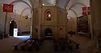 Interior of the Church of la Vera Cruz (Segovia).
