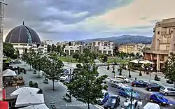 Via Rossini, the city center of Rende.