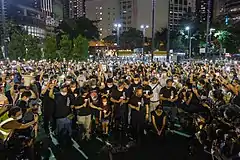 Candlelight vigil led by Hong Kong Alliance in Support of Patriotic Democratic Movements of China