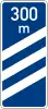 Countdown marker(300 m)