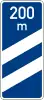 Countdown marker (200 m)