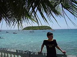A view from the Malecón (promenade) in Esperanza tobarrios Cayo de Afuera