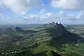 View from Le Pouce facing Pieter Both