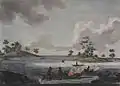 View in Port Jackson (1789) in the collection at The Mariners' Museum