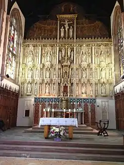Hawkesyard Priory interior