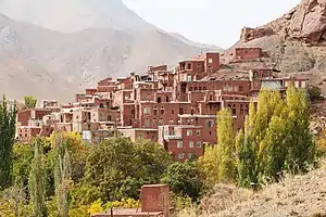 Traditional architecture of the village