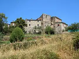 The chateau in Vinezac