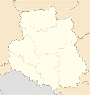 Haisyn is located in Vinnytsia Oblast