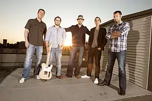 From left to right: Will Crowden, Benjamin Bassett, Ryan Tibbs, Cesar Corral and Matt Zimmerman.