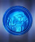 Glass mould of the Chellini Madonna