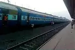 Visakha Express at Tuni