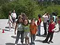 New Friends-Galiano Students visit Penelakut Band School, Penelakut
