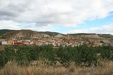 View of Orera,Zaragoza,Spain