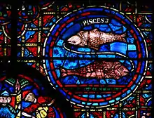 Appearing in Chartres Cathedral in Chartres.