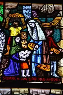 Another part of the sainte Geneviève window