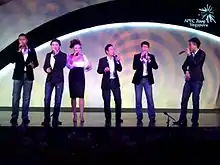 Vocaluptuous performing at The Esplanade for APEC Singapore 2009