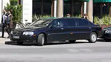 Stretched first generation S80 with four doors (SE)