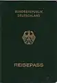 Provisional German passport issued in exceptional circumstances