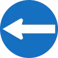 15: Prescribed direction: Left only
