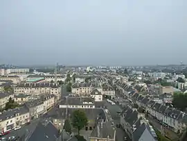 A view of Saint-Lô from the Notre-Dame church&nbsp;[fr]