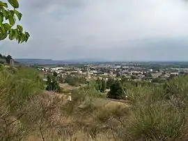 A general view of Donzère