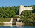 Kirov. The bottom pond at a diorama
