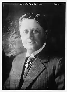 William Wrigley, Jr., founder and eponym of the Wm. Wrigley&nbsp;Jr. Company