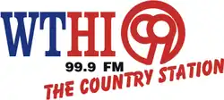 WTHI-FM logo