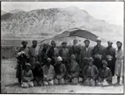 Wakhis and Kirghiz at Dafdar as photographed by Aurel Stein