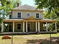 Walter E. Fitzgerald's original house was destroyed in the tornado of 1913. The current nineteen-room structure was built as a replacement in 1914.