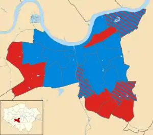 2014 results map