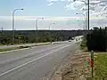 Looking north near One Tree Hill (36&nbsp;km)