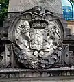 Coat of arms von der Osten-Sacken, Russischer Friedhof Wiesbaden