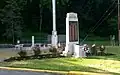 War Monument Park in West Easton, May 2019