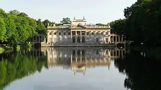 Palace on the Isle in Warsaw