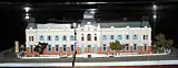 Model of the Water Company Palace at AySA Archives