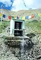 Water Driven Prayer Wheel at Dhankar