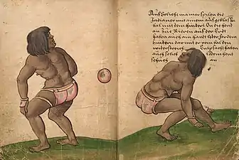 Indianer beim Ballspiel p.&nbsp;10-11