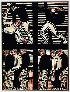 Steel workers (ca. 1920)