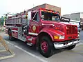 Engine 3 serving the West Liberty Fire Department, KY. 1993 Pierce Responder-International single cab