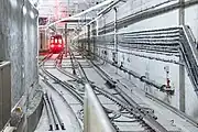 Line 14 west bottleneck
