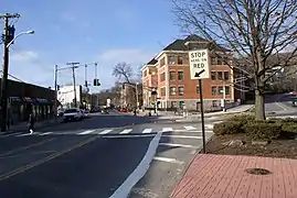 Westbound McLean Avenue at ParkHill Avenue