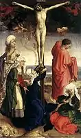 The Crucifixion (c. 1425–30), Gemäldegalerie, Berlin.