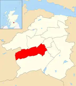 Location of the ward