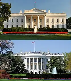 White House (Washington, D.C.), 1792-1829, by James Hoban