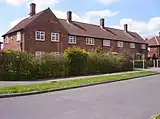 White Rose Avenue in New Earswick