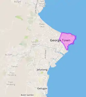 Farlim is located in George Town