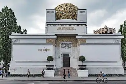 Secession Building (Vienna, Austria), 1897, by Joseph Maria Olbrich