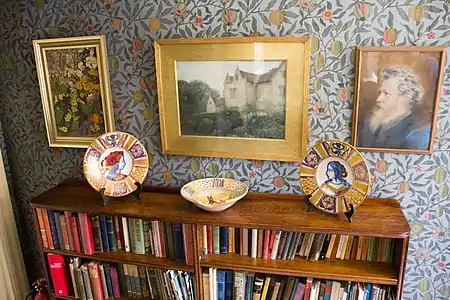 Morris wallpaper in Wightwick Manor (c. 1887-93)