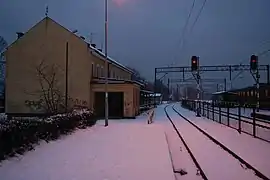 Railway station Wilkowice-Bystra